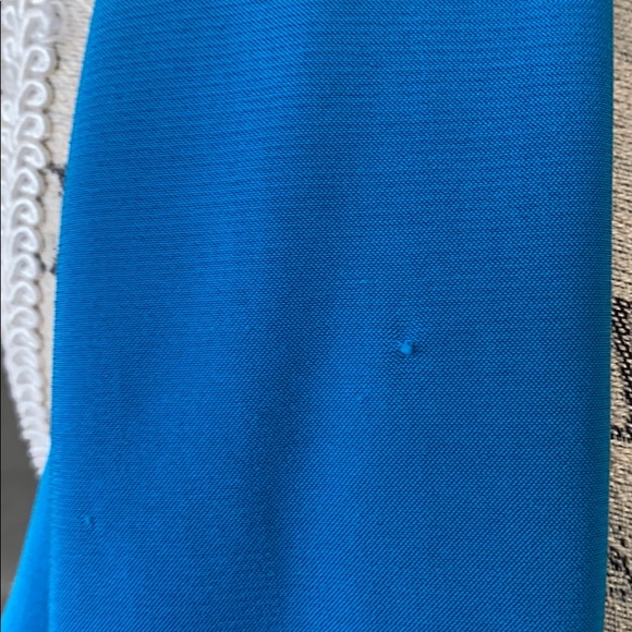 Blue Polyester Solid Color Hijab Scarf Shawl - Picture 9 of 9